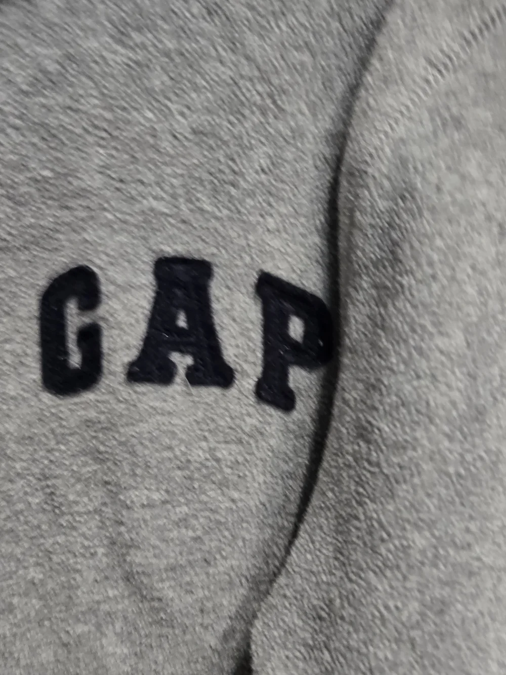 GAP Gray Half-Zip Fleece Pullover for Kids